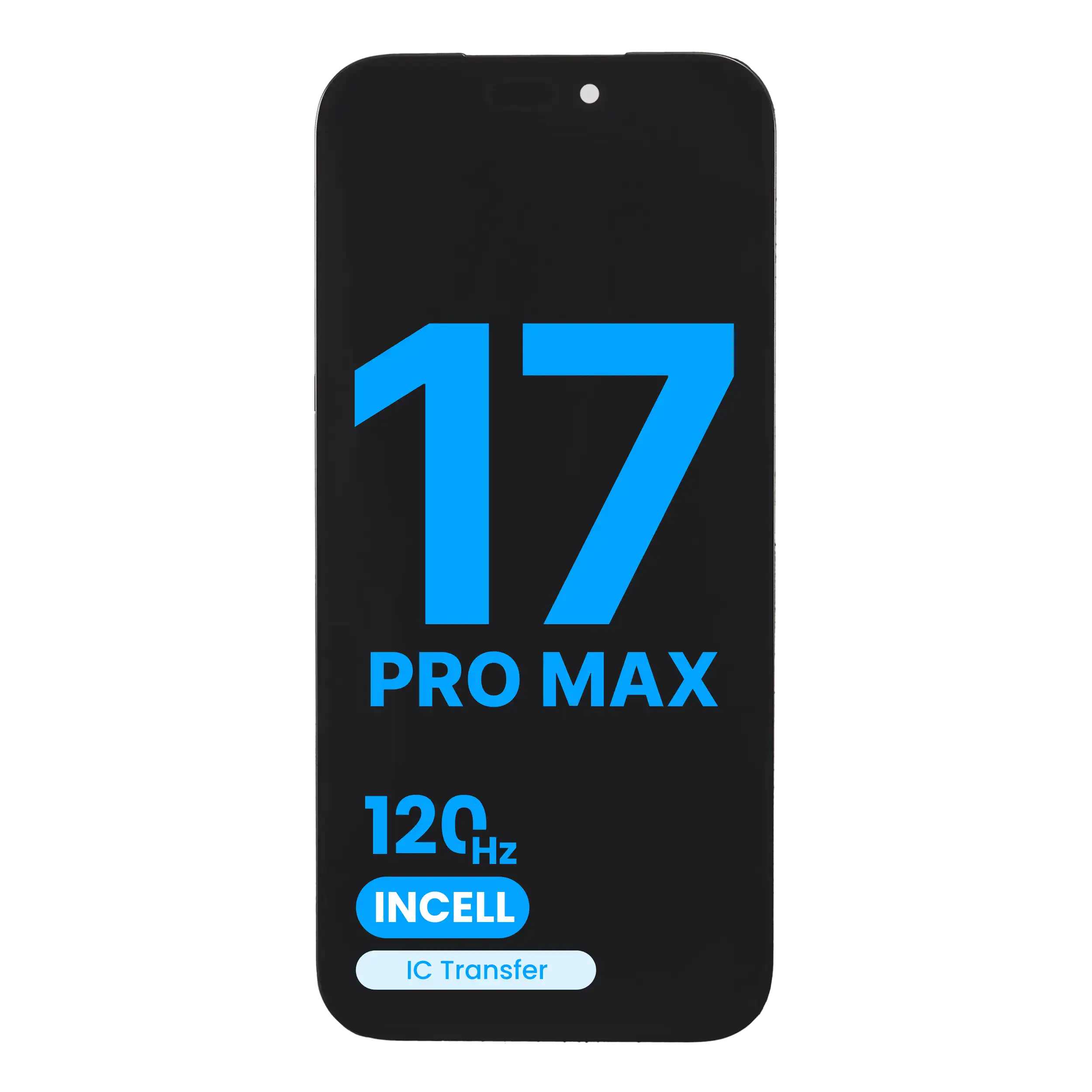 LCD-Display für iPhone 17 Pro Max (Aftermarket: AQ7 / Incell) (120Hz)