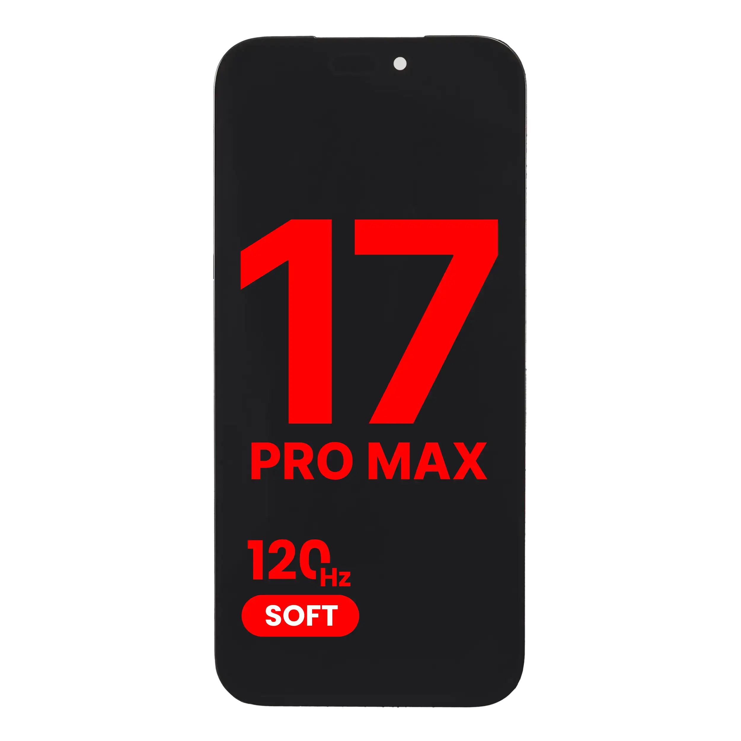 OLED-Display für iPhone 17 Pro Max (Aftermarket Plus: Soft) (120HZ)