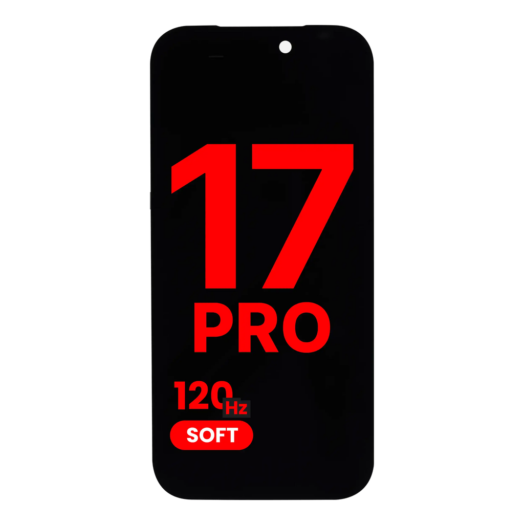 OLED-Display kompatibel für iPhone 17 Pro (Aftermarket Plus: Soft) (120Hz)