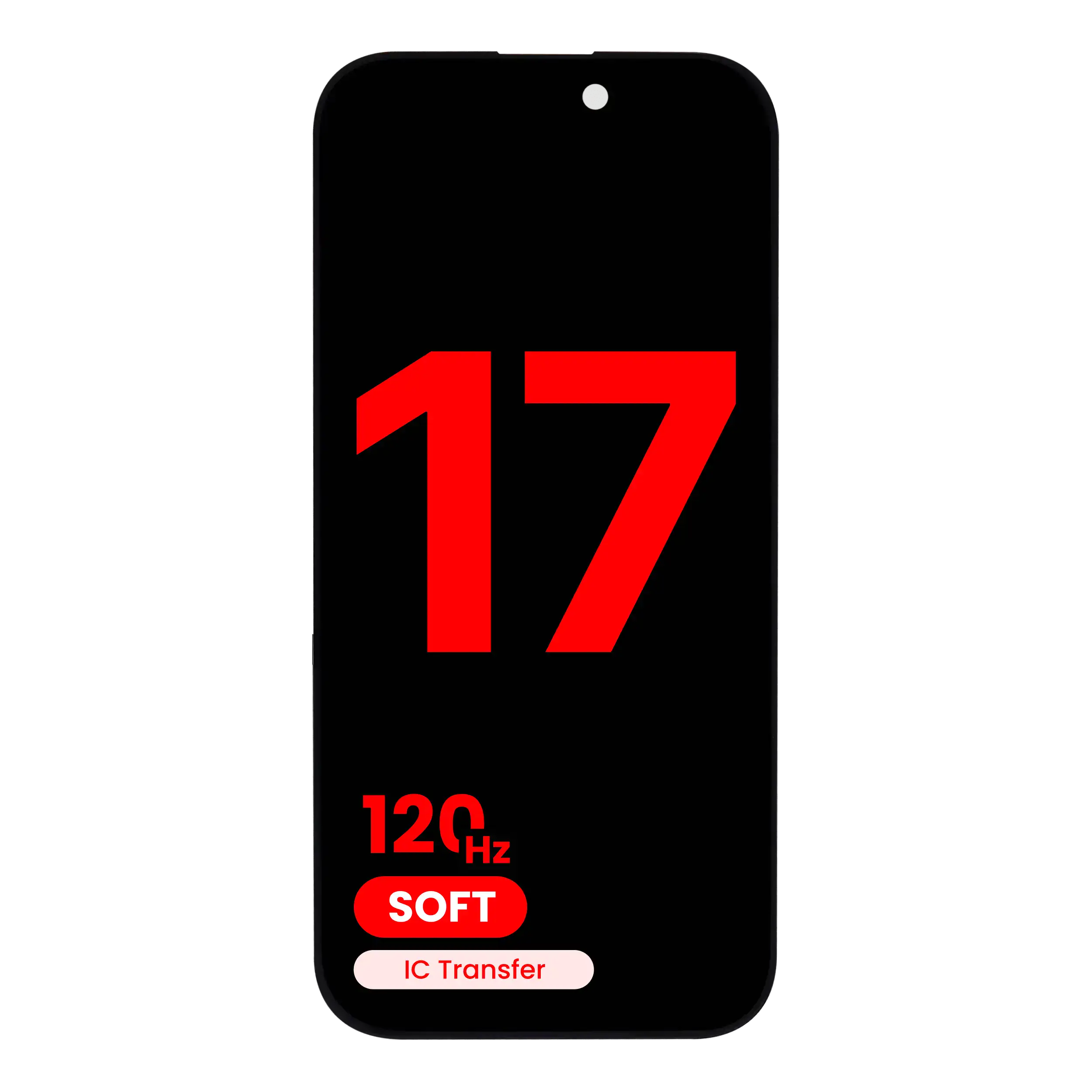 OLED-Display für iPhone 17 (Aftermarket Plus: Soft) (120HZ)