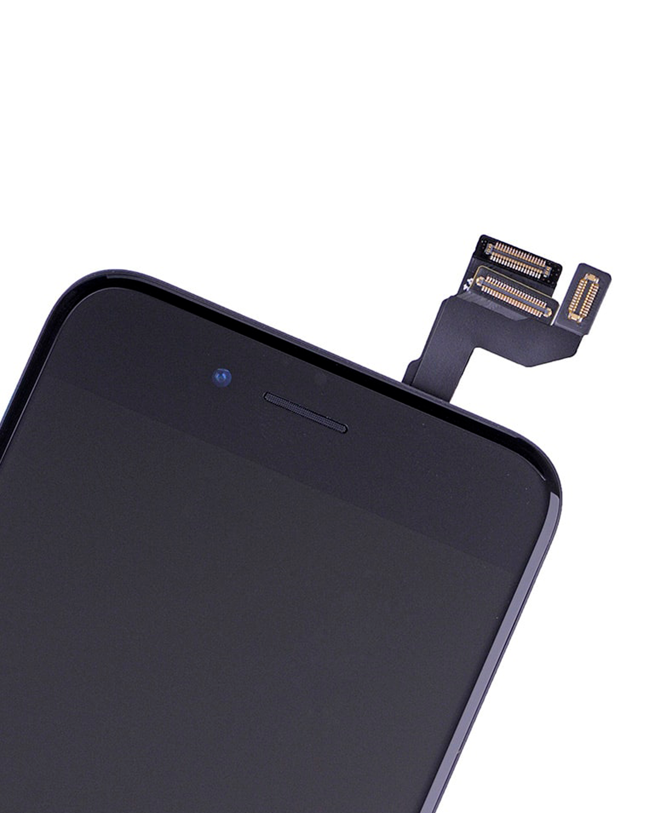 Complete LCD-Display mit Stahlplatte für iPhone 6S (mit Front Camera: Prox Sensor & Ear Speaker) (Aftermarket Plus) (Schwarz)