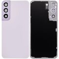 Backcover Glass mit Camera Lens für Samsung Galaxy S22 5G (ohne Logo) (Aftermarket Plus) (Bora Purple)