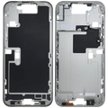 Midframe/Rahmen mit Small Parts für iPhone 16 Pro Max (US-Version) (gebrauchter OEM-Ausbau, Qualität C) (Weiß Titanium)