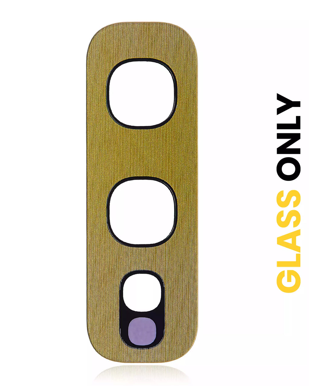 Rückkamera-Glaslinse mit Kleber für Samsung Galaxy S10E (Gelb)