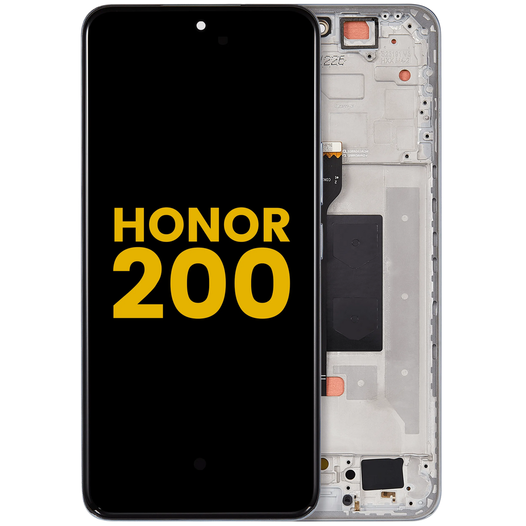 OLED-Display mit Rahmen für Honor 200 (Refurbished) (Emerald Green)