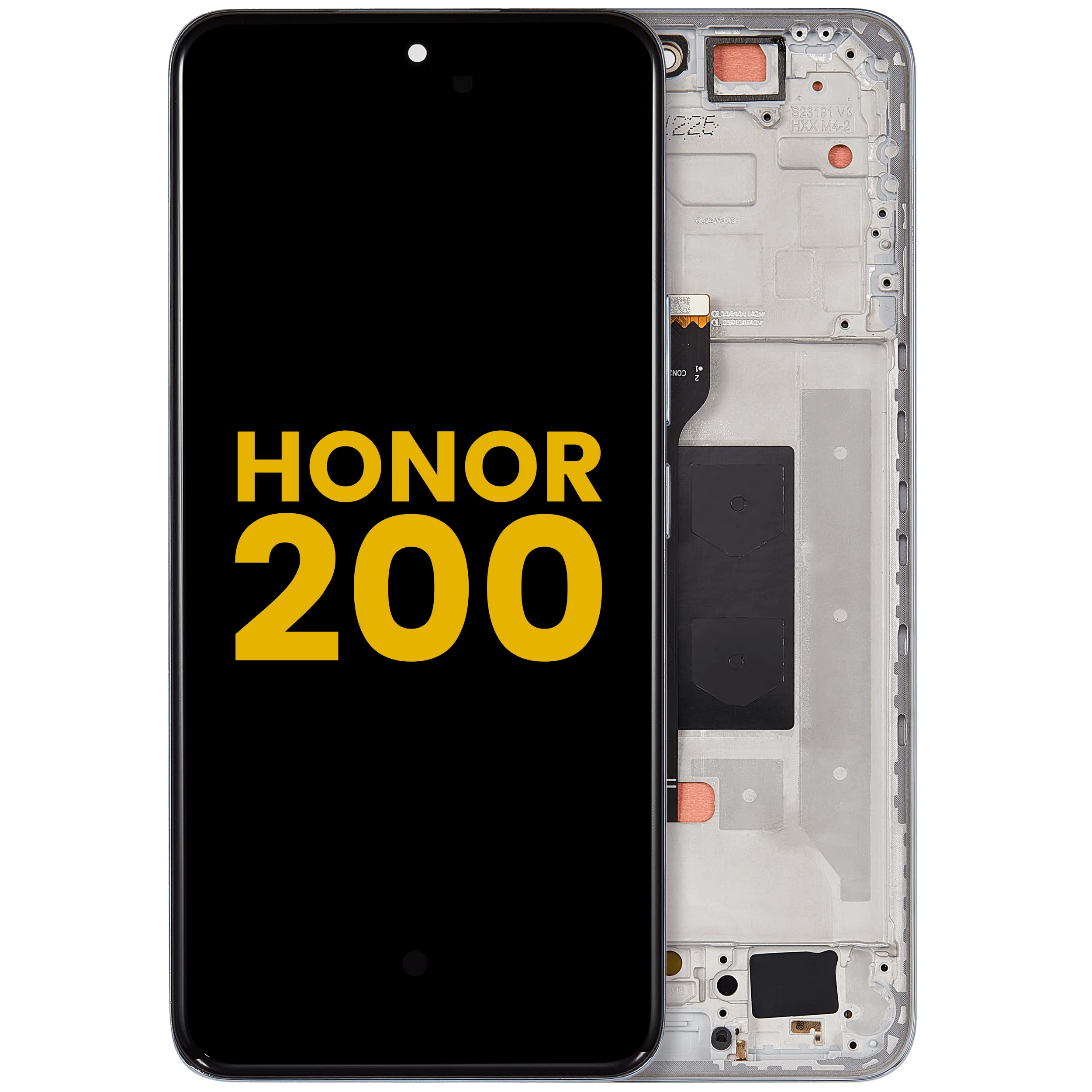 OLED-Display mit Rahmen für Honor 200 (Refurbished) (Emerald Green)