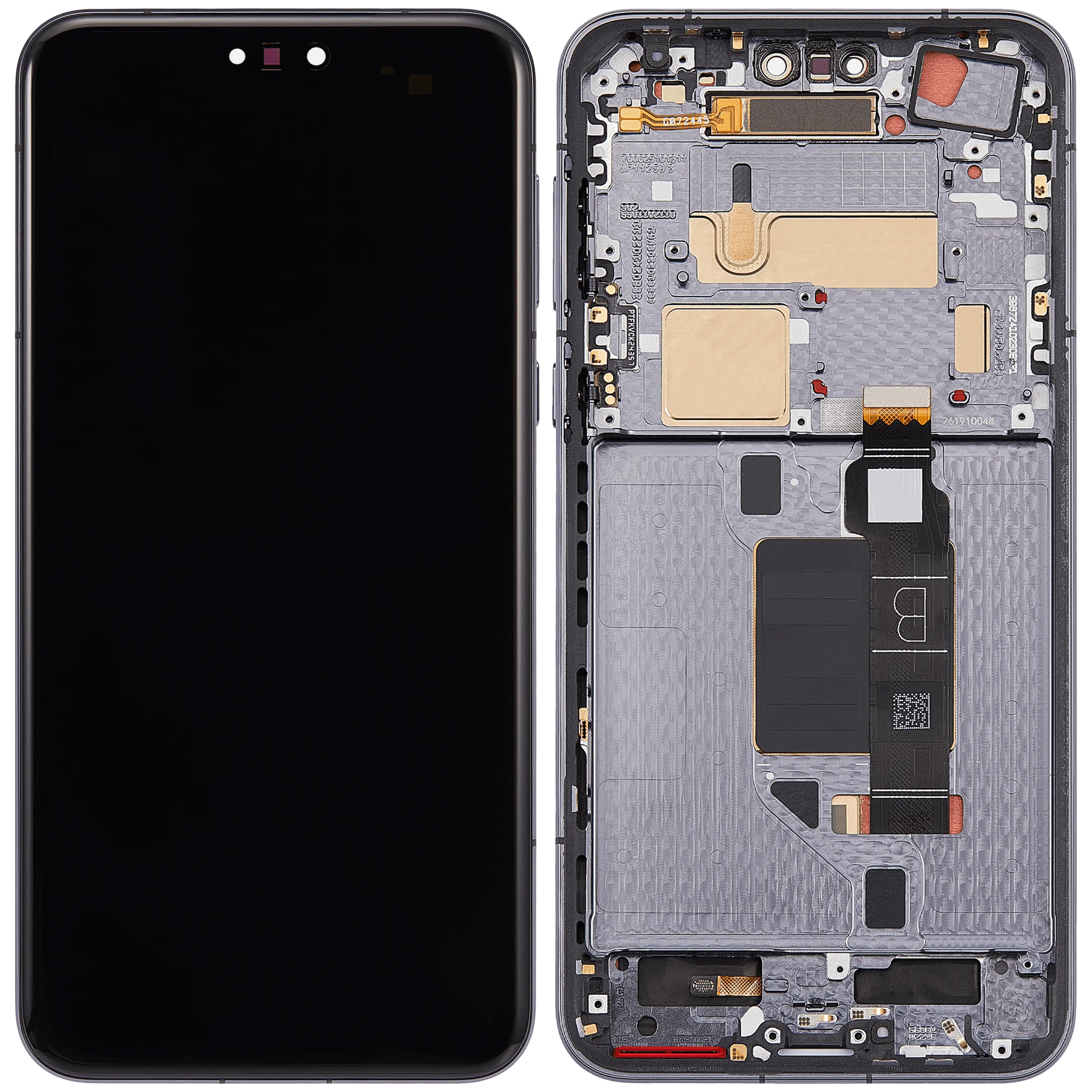 OLED-Display mit Rahmen für Honor Magic 7 Pro (Refurbished) (Schwarz)