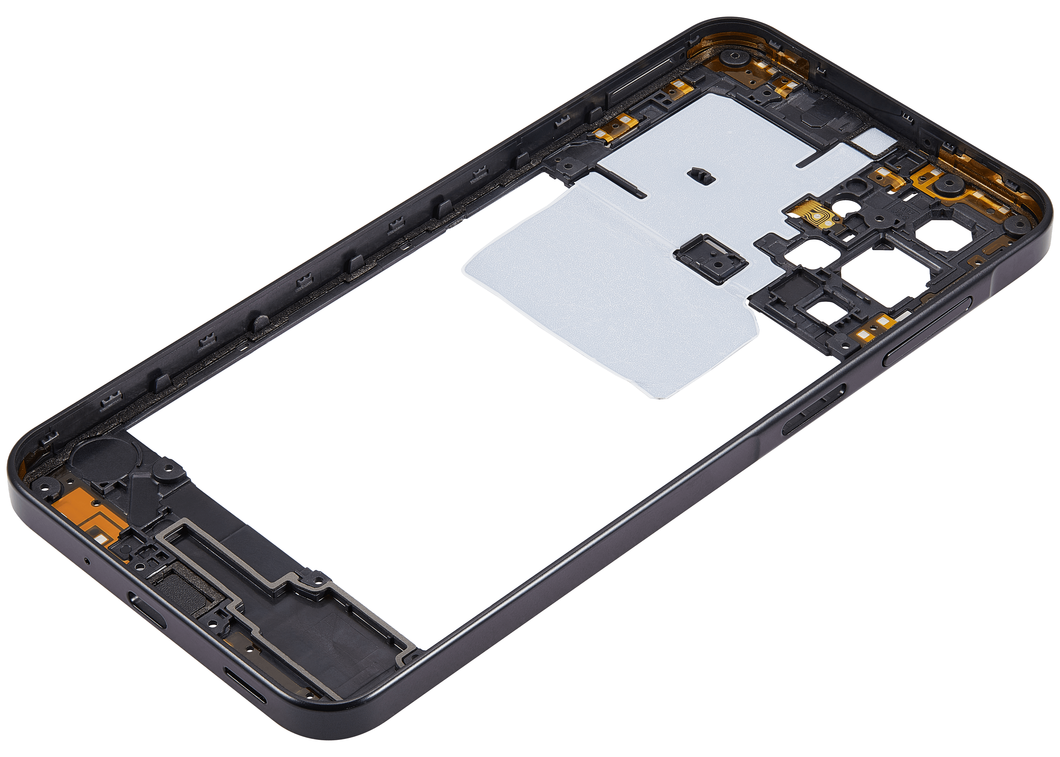 Midframe/Rahmen für Samsung Galaxy A17 5G (A176 / 2025) (Schwarz)