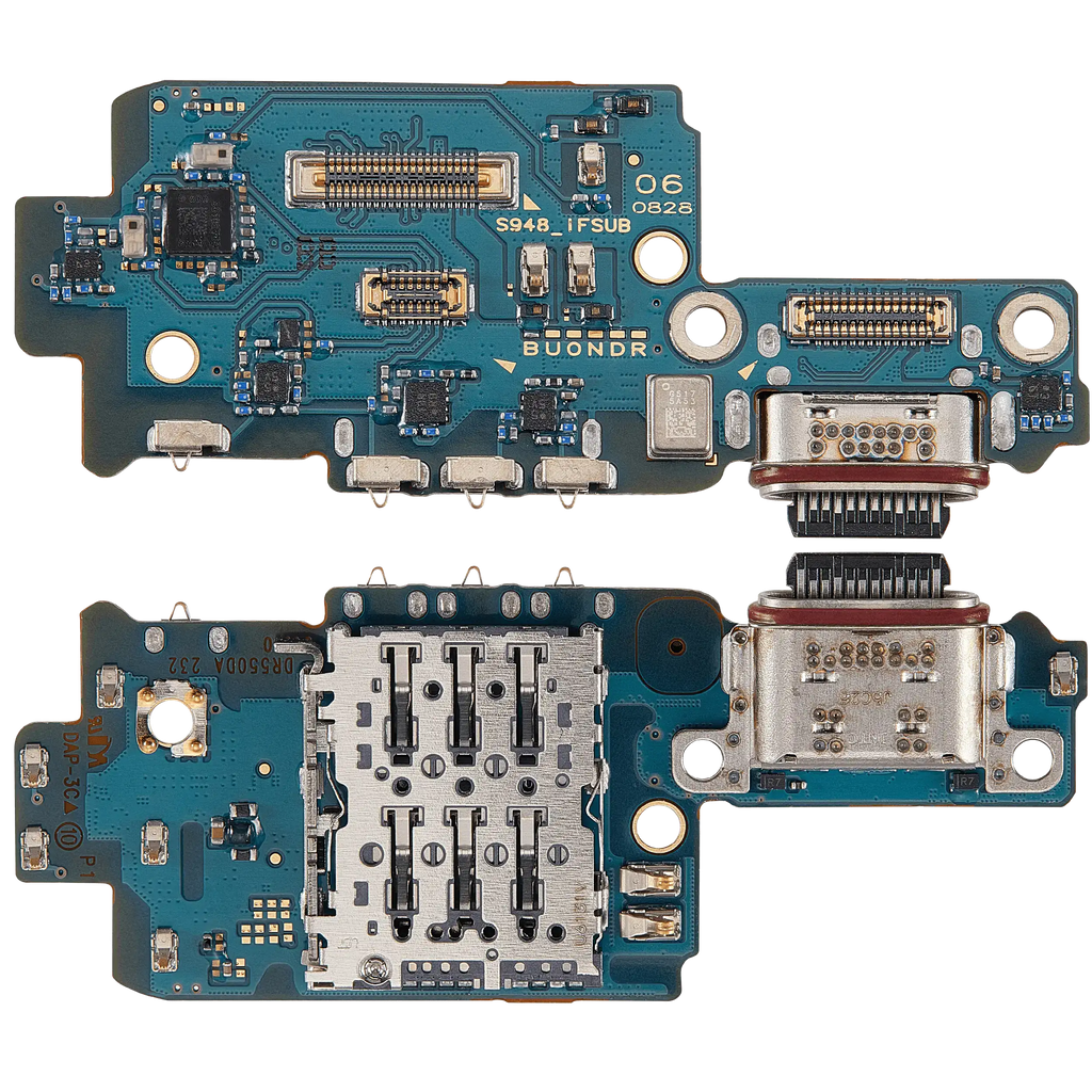 Ladebuchse Board mit Sim Card Reader Compatible für Samsung Galaxy S26 Ultra (S948B) (Internationale Version) (Premium)