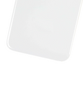 Backcover Glass mit Kameralinse hinten für iPhone 8 (Aftermarket) (ohne Logo) (Silber)