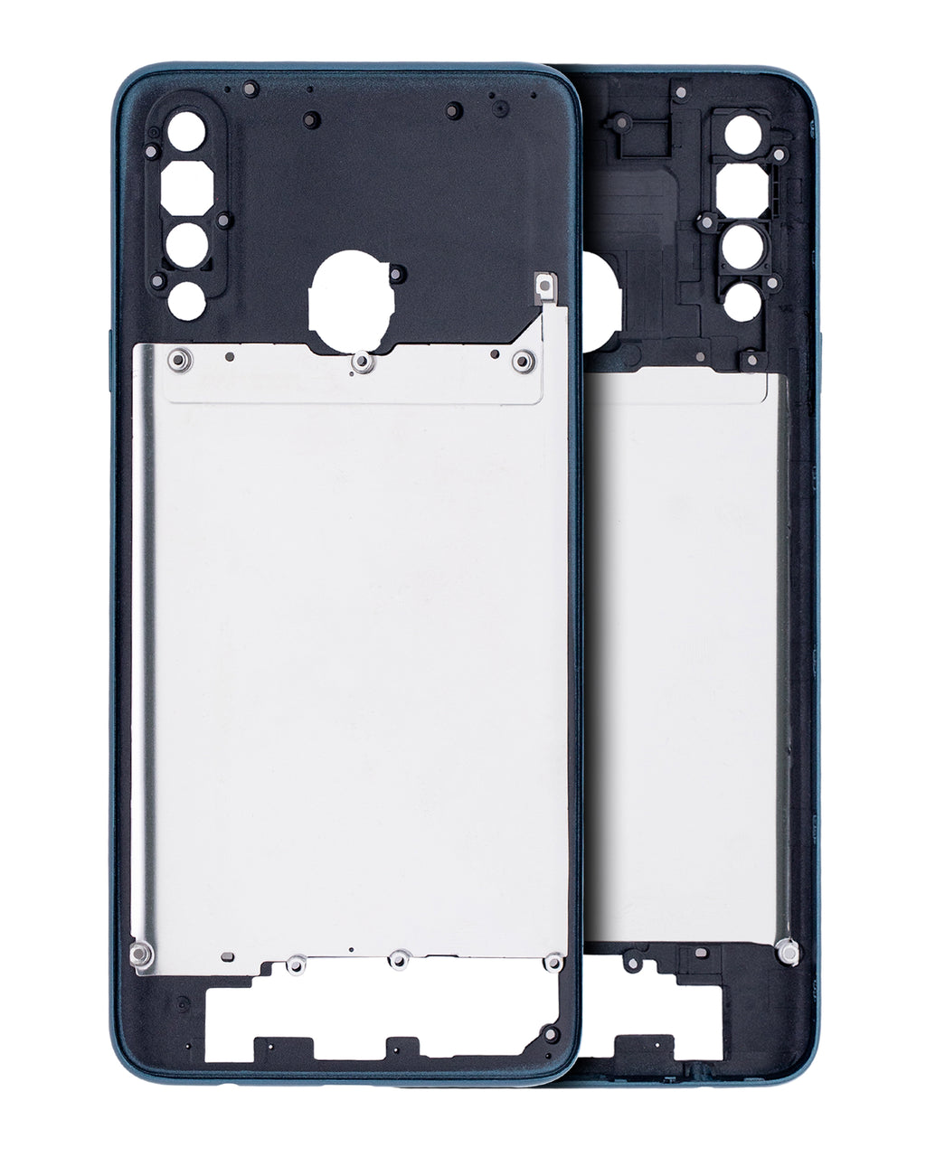 Midframe/Frame for Samsung Galaxy A20S (A207 / 2019) (Aftermarket Plus) (Green)