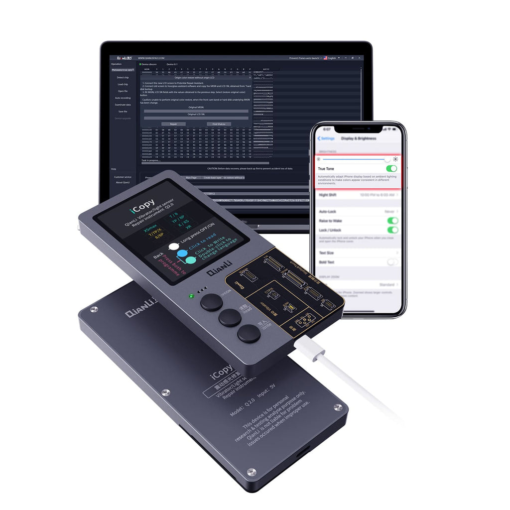 iCopy Plus 2.2+ True Tone & Akku Programmer - bis iPhone 13 Pro Max (Qianli)