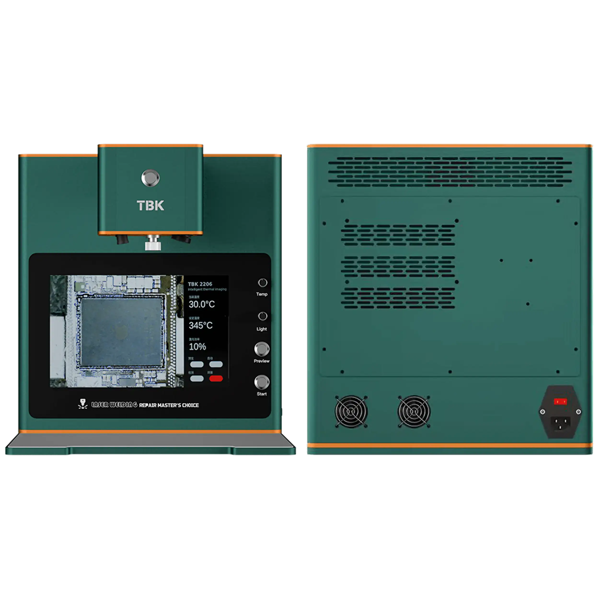 2206-Laser Desoldering Machine mit Thermal Imaging & HD Microscope (TBK) (220V / EU Version)