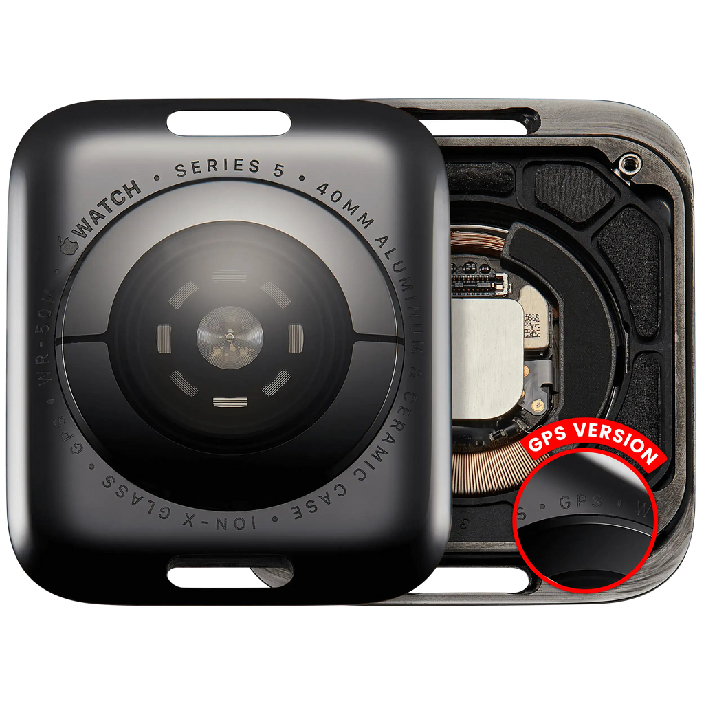 Backcover Apple Watch Series 5 40mm Space Black