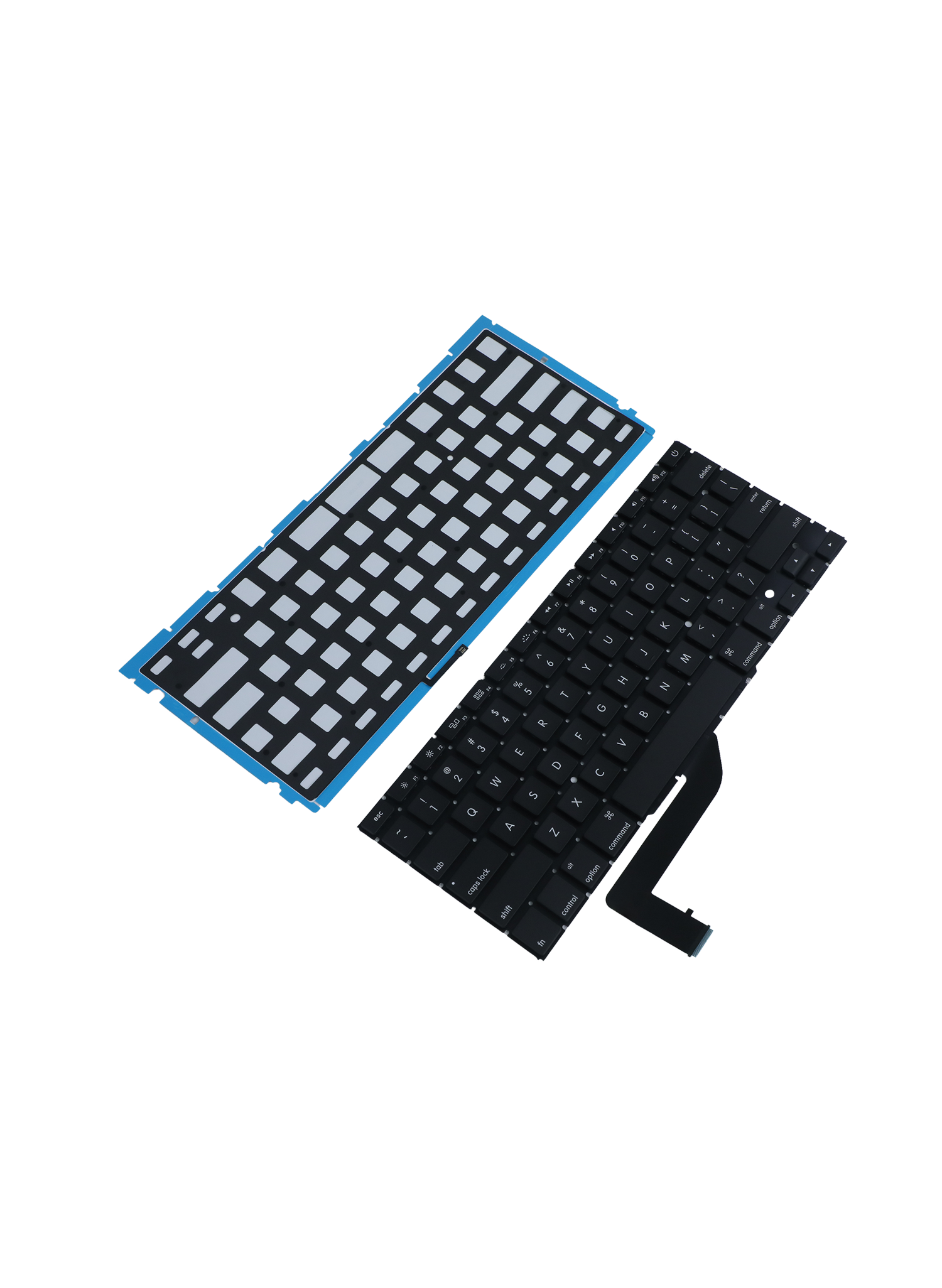 Tastatur US Engl. beleuchtet inkl. Schrauben f. MacBook Pro 15" A1398