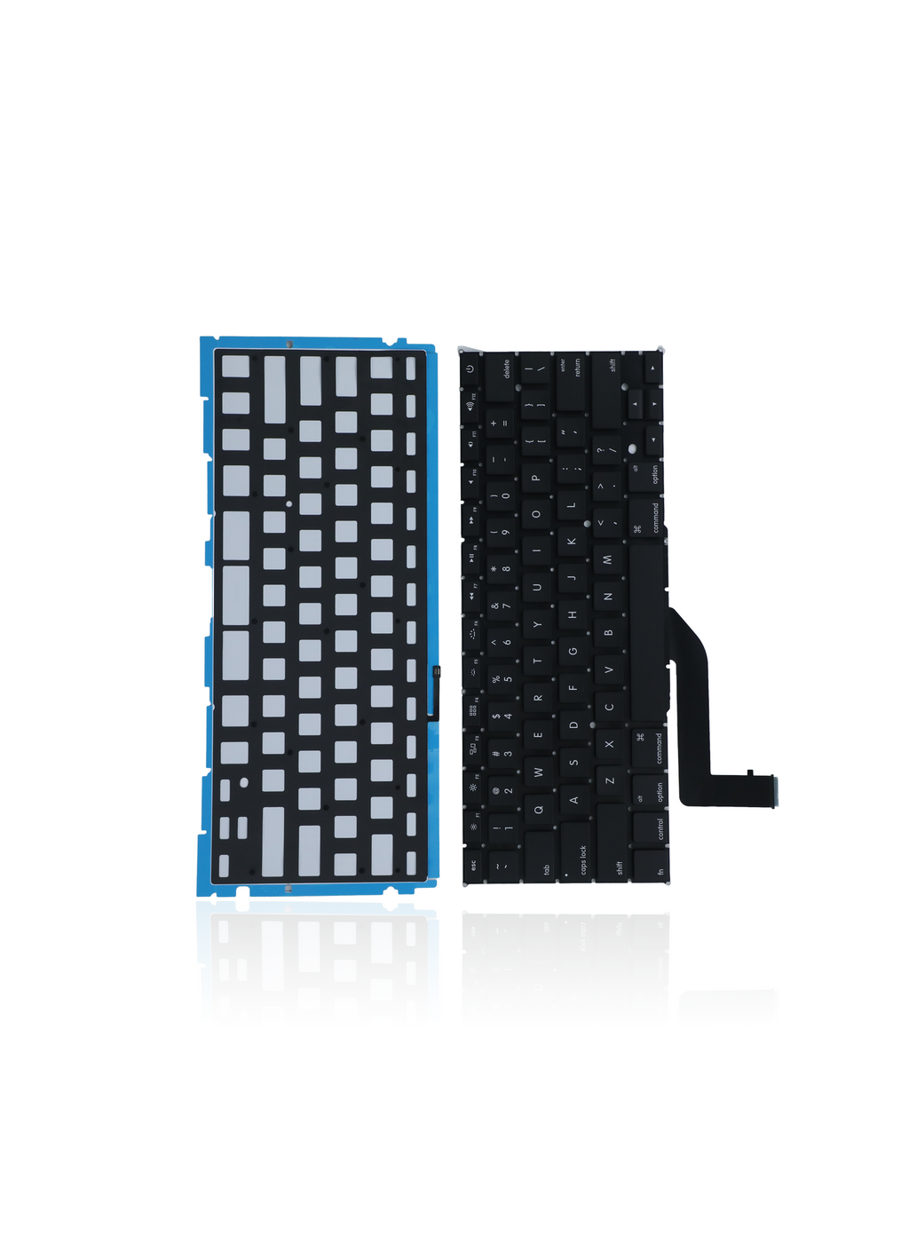 Tastatur US Engl. beleuchtet inkl. Schrauben f. MacBook Pro 15" A1398