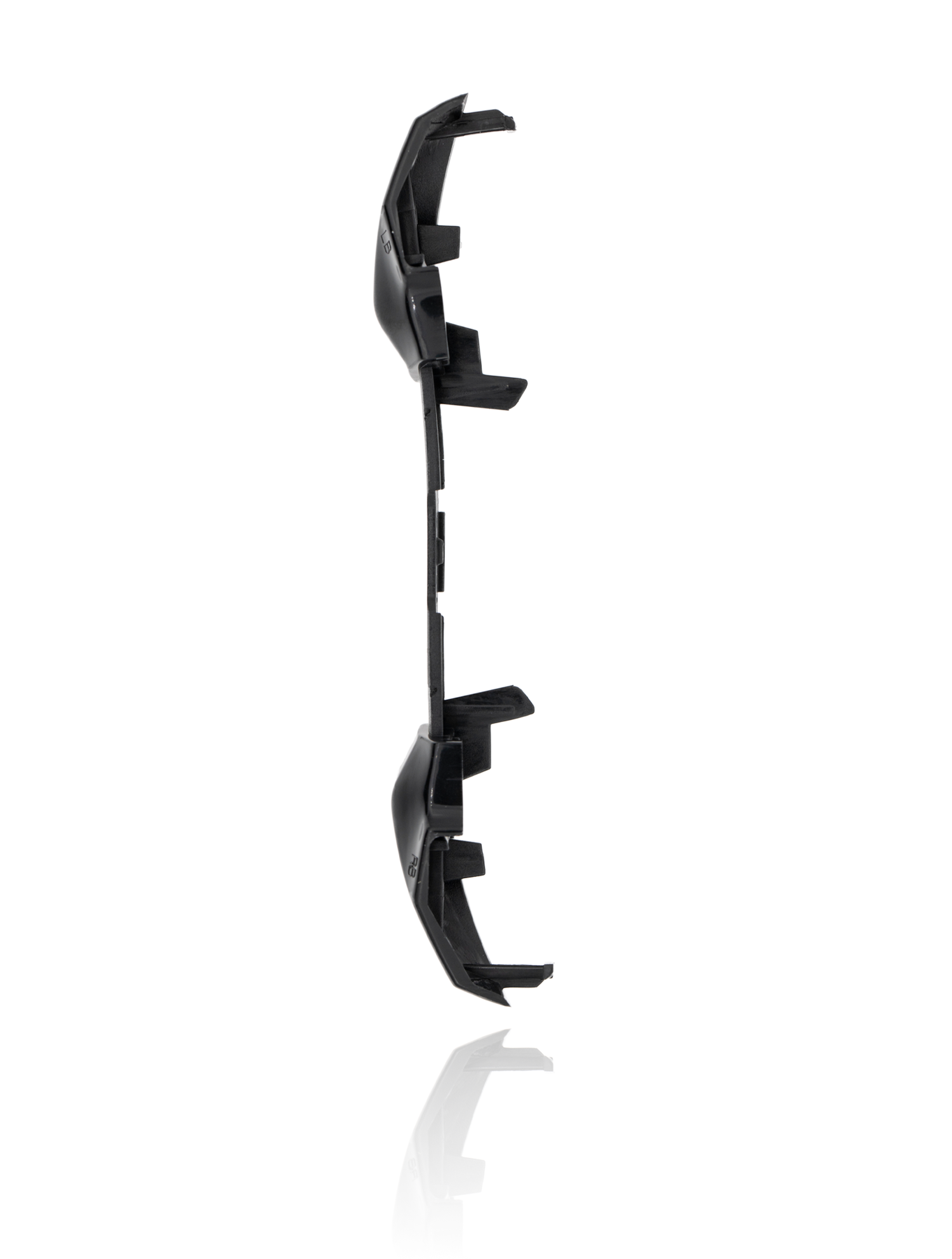 LB RB Trigger Bumper Tasten mit Mittelstange für Xbox One S Controller (Schwarz)