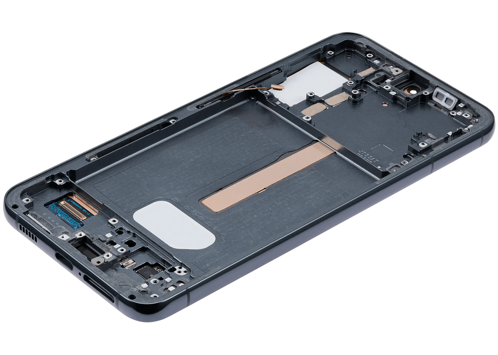 OLED-Display mit Rahmen für Samsung Galaxy S22 Plus 5G (gebrauchter OEM-Ausbau, Qualität A) (Phantom Green)