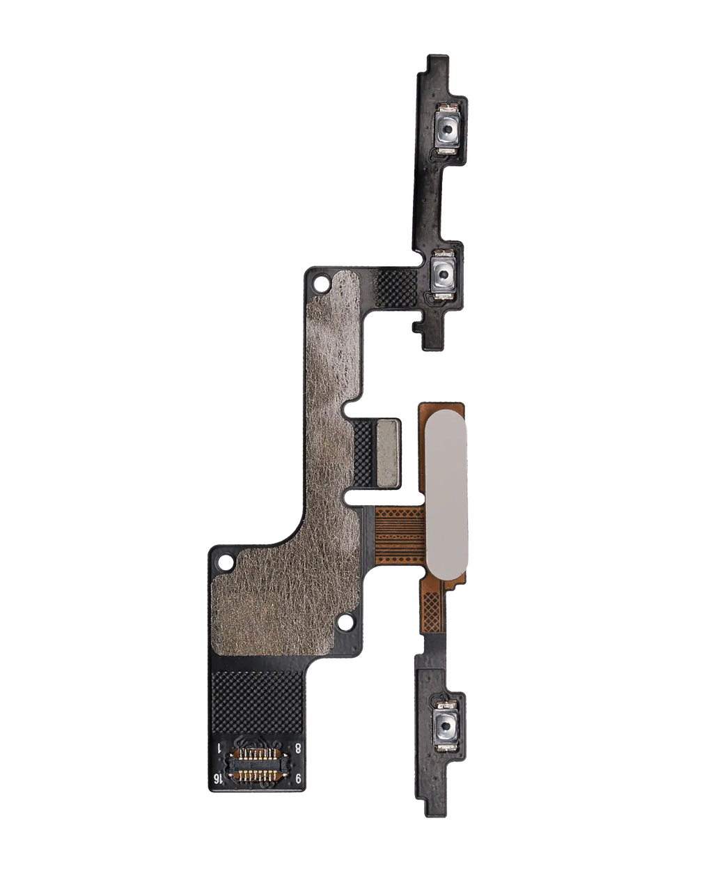 Flexkabel Fingerabdruck+Power/Volume Sony Xperia 10 Plus Silber Qualität A