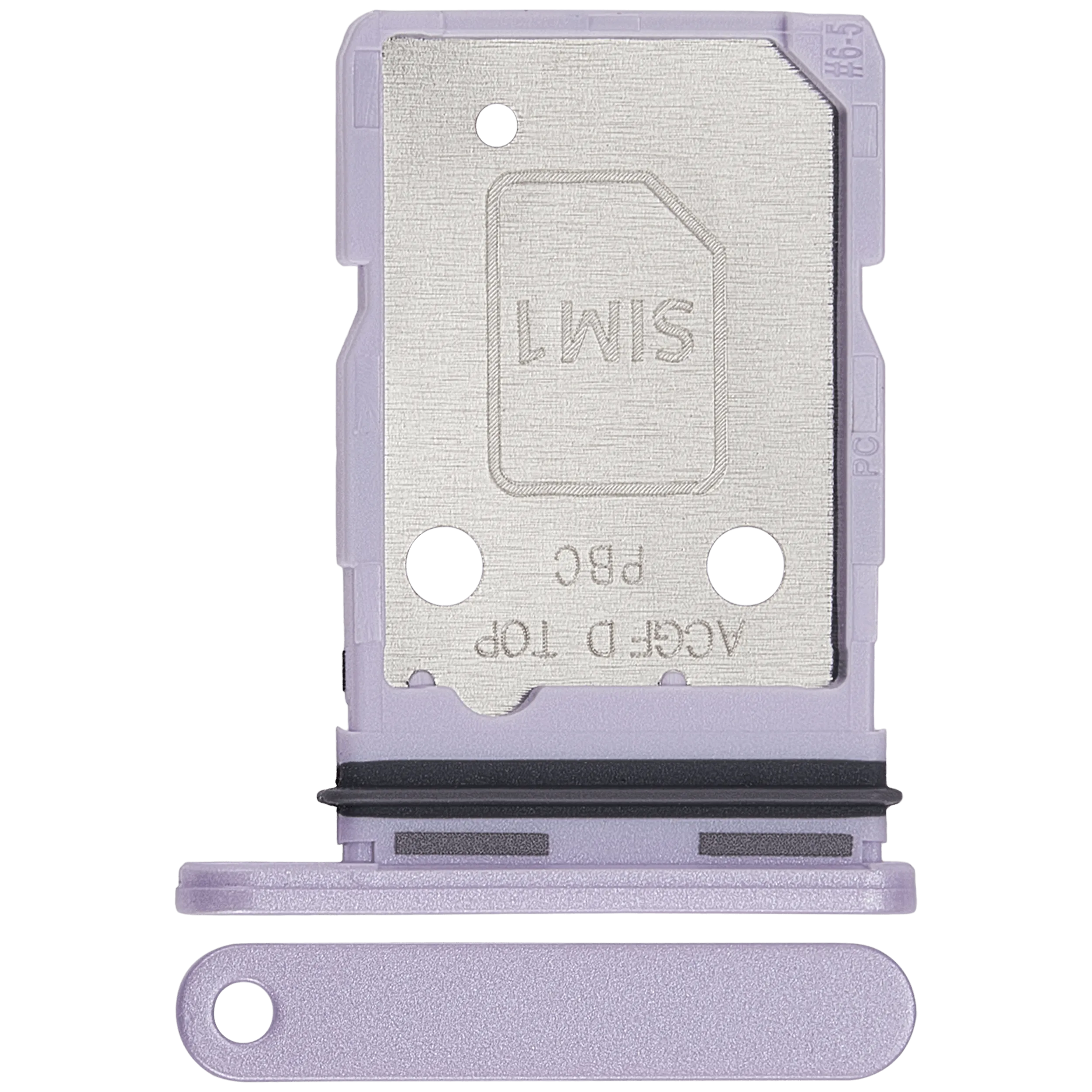 Dual Sim Card Tray für Samsung Galaxy A37 5G (A376 / 2026) (Light Violet)
