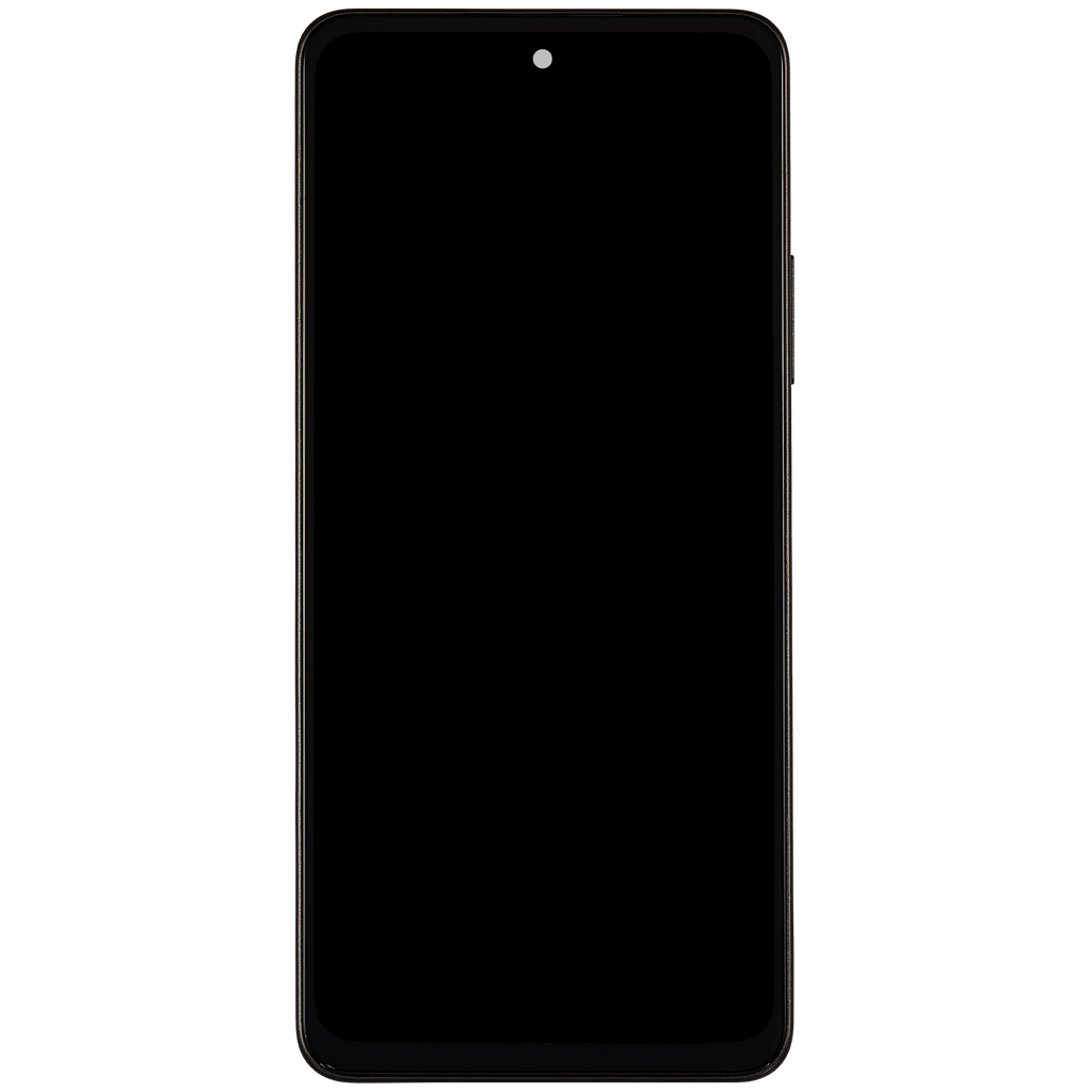 LCD-Display mit Rahmen Compatible für OPPO A5 Pro 5G (Refurbished) (Mocha Brown)