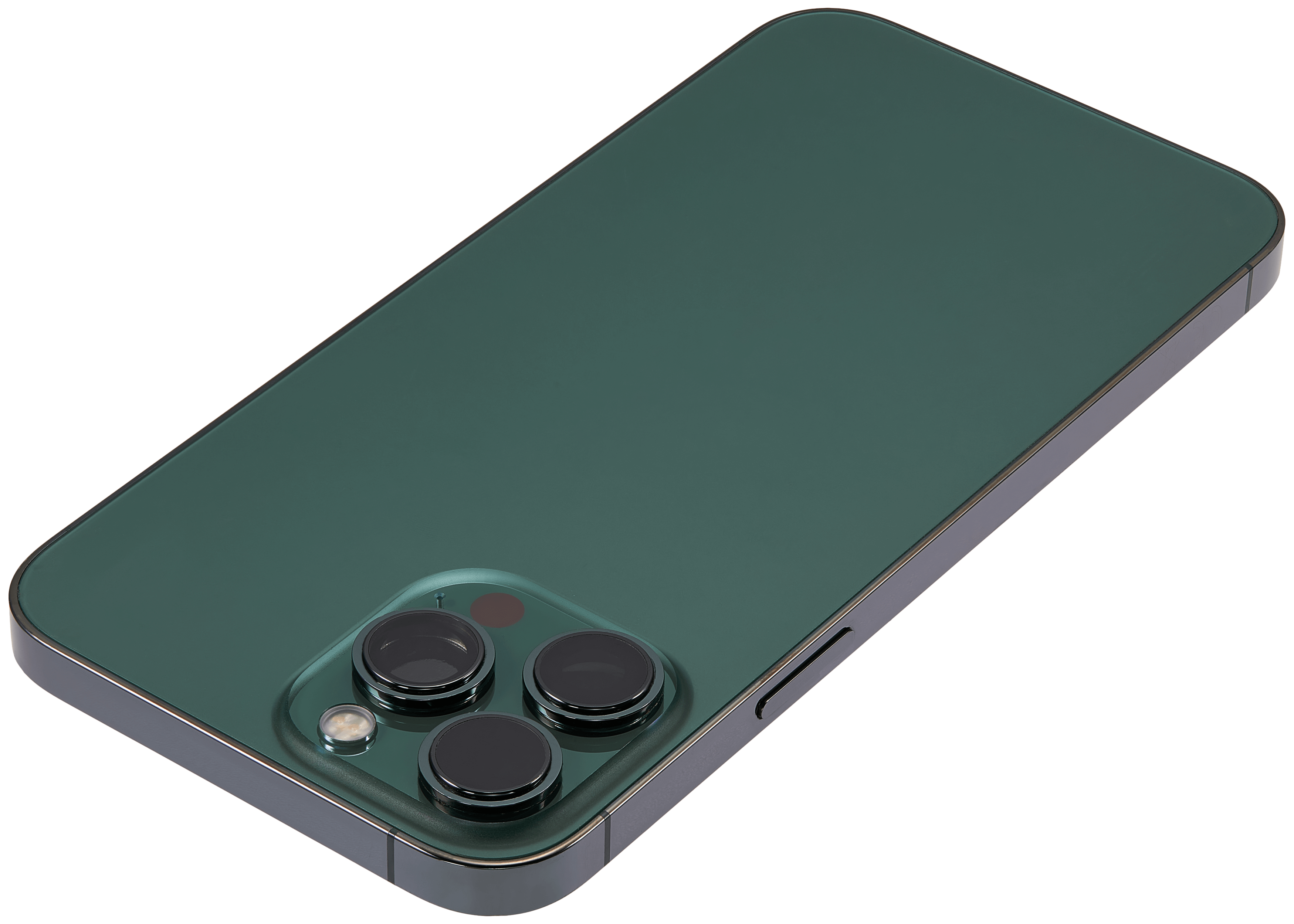 Backcover/Rahmen mit Small Parts für iPhone 13 Pro Max (EU / Global Version) (gebrauchter OEM-Ausbau, Qualität A) (Alpine Grün)