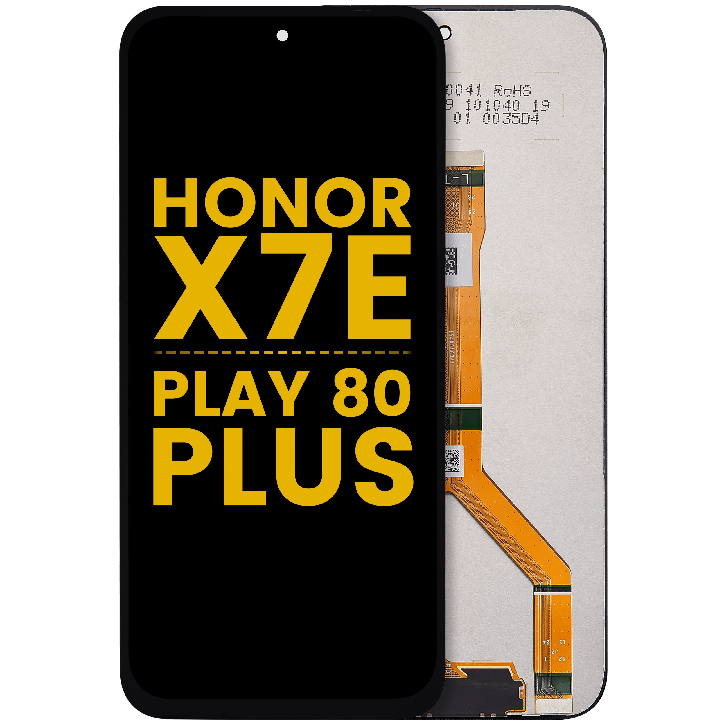 LCD-Display ohne Rahmen für Honor X7E / Play 80 Plus (Refurbished) (Alle Farben)
