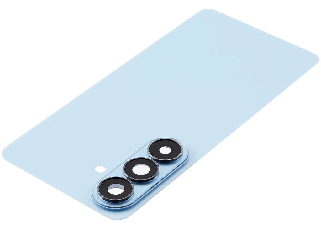 Backcover Glass mit Camera Lens für Samsung Galaxy S26 (Aftermarket Plus) (Sky Blue)