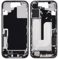 Midframe/Rahmen mit Ladebuchse Flex & Small Parts für iPhone 17 (US-Version) (gebrauchter OEM-Ausbau, Qualität B) (Weiß)