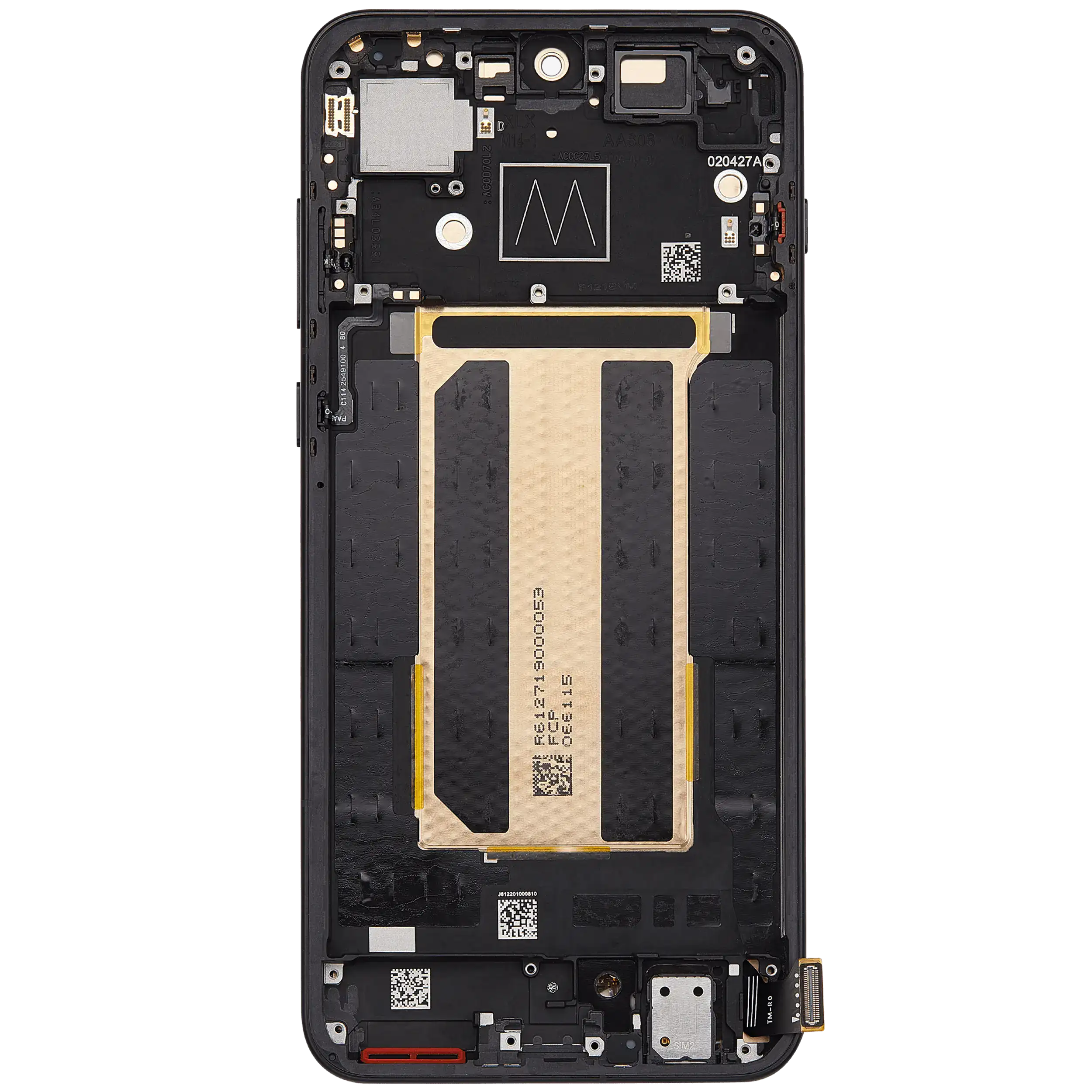 OLED-Display mit Rahmen für OnePlus 15R (Refurbished) (Charcoal Black)