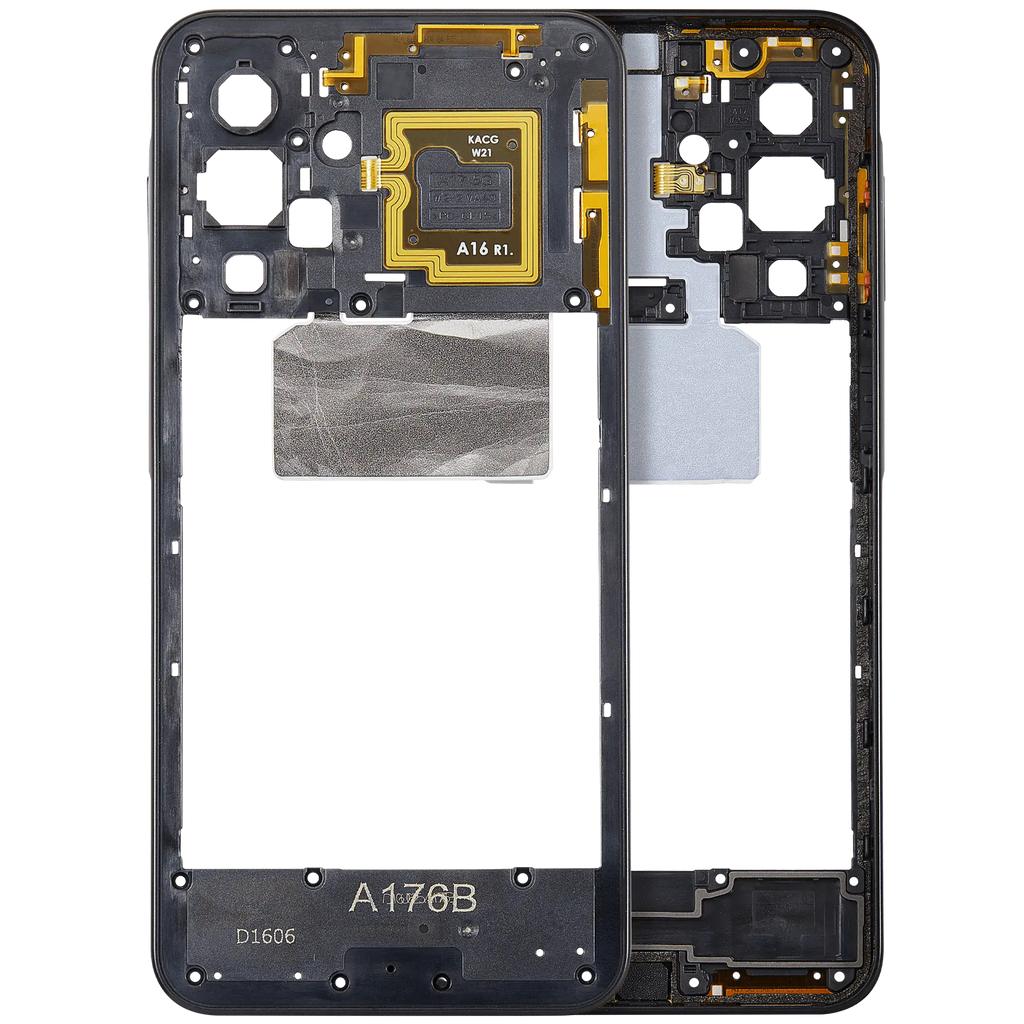 Midframe/Rahmen für Samsung Galaxy A17 5G (A176 / 2025) (Schwarz)
