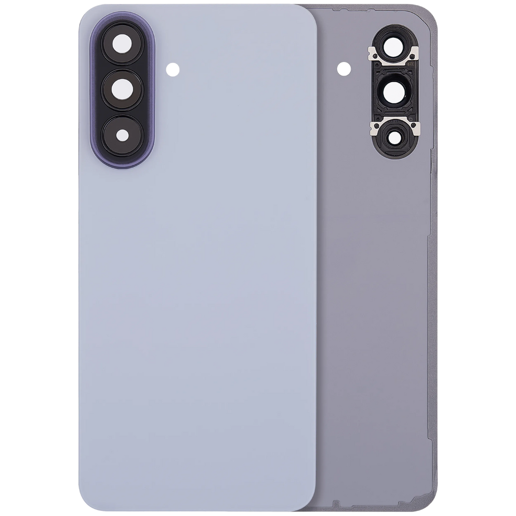 Backcover Glass mit Camera Lens für Samsung Galaxy A57 5G (A576 / 2026) (ohne Logo) (Aftermarket Plus) (Icyblue)