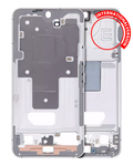 Midframe/Rahmen für Samsung Galaxy S22 5G (Internationale Version) (Weiß)