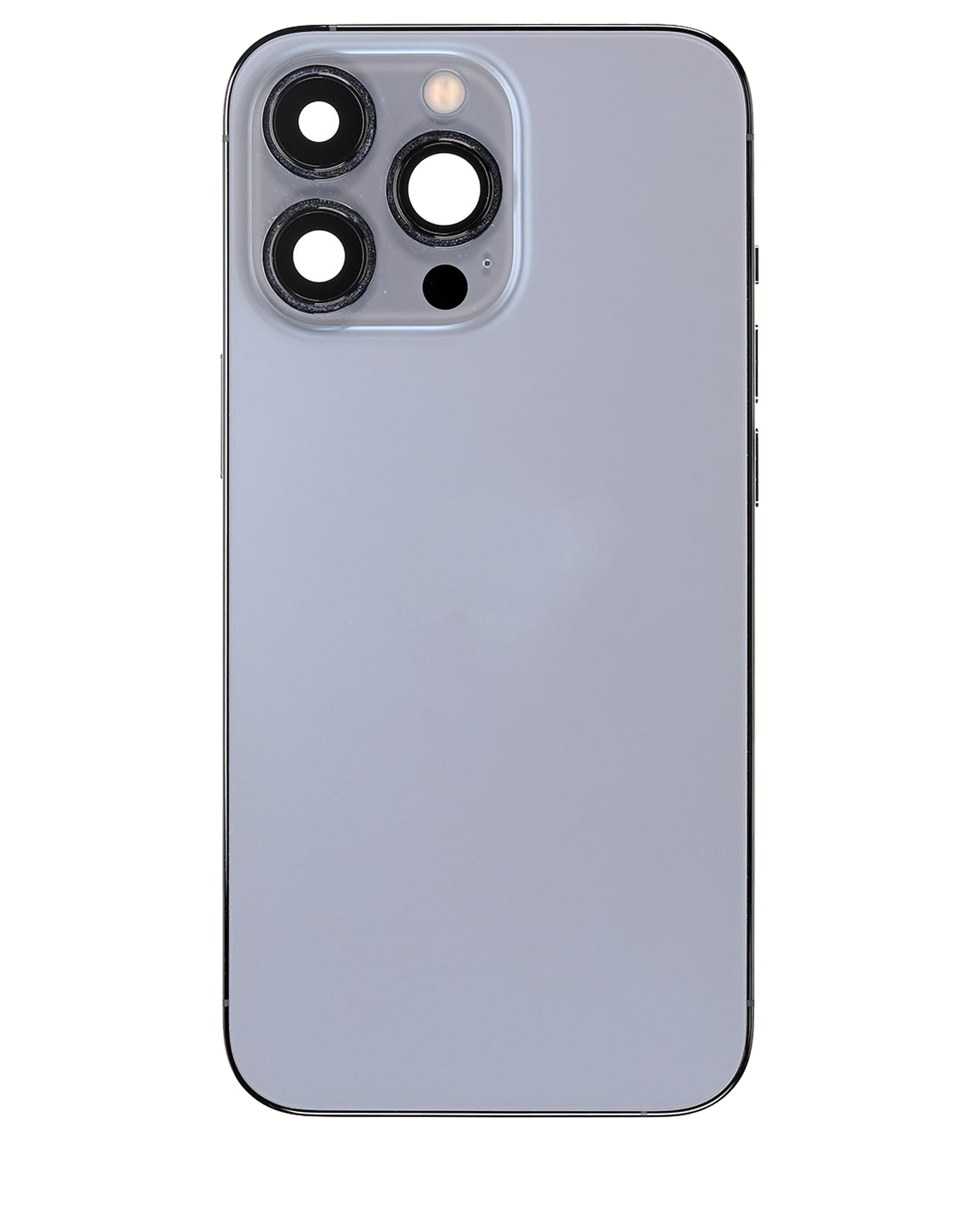 Backcover/Rahmen mit Small Parts für iPhone 13 Pro (US-Version) (gebrauchter OEM-Ausbau, Qualität A) (Sierra Blau)