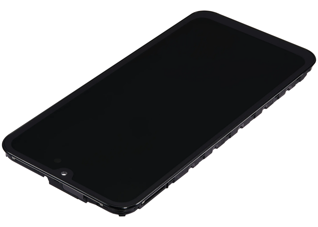 OLED-Display mit Rahmen Compatible für Samsung Galaxy A15 4G (A155 / 2023) / A15 5G (A156 / 2023) (6.36")(Aftermarket Plus) (Alle Farben)