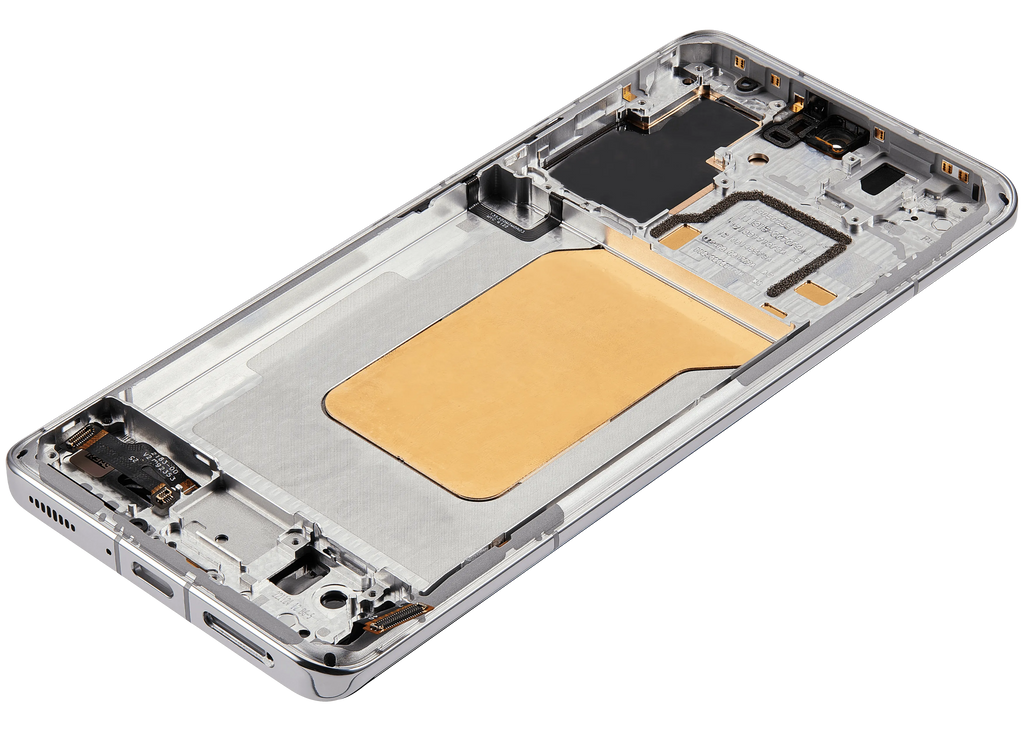 OLED-Display mit Rahmen für Xiaomi 13 Pro (Aftermarket Plus) (Weiß)