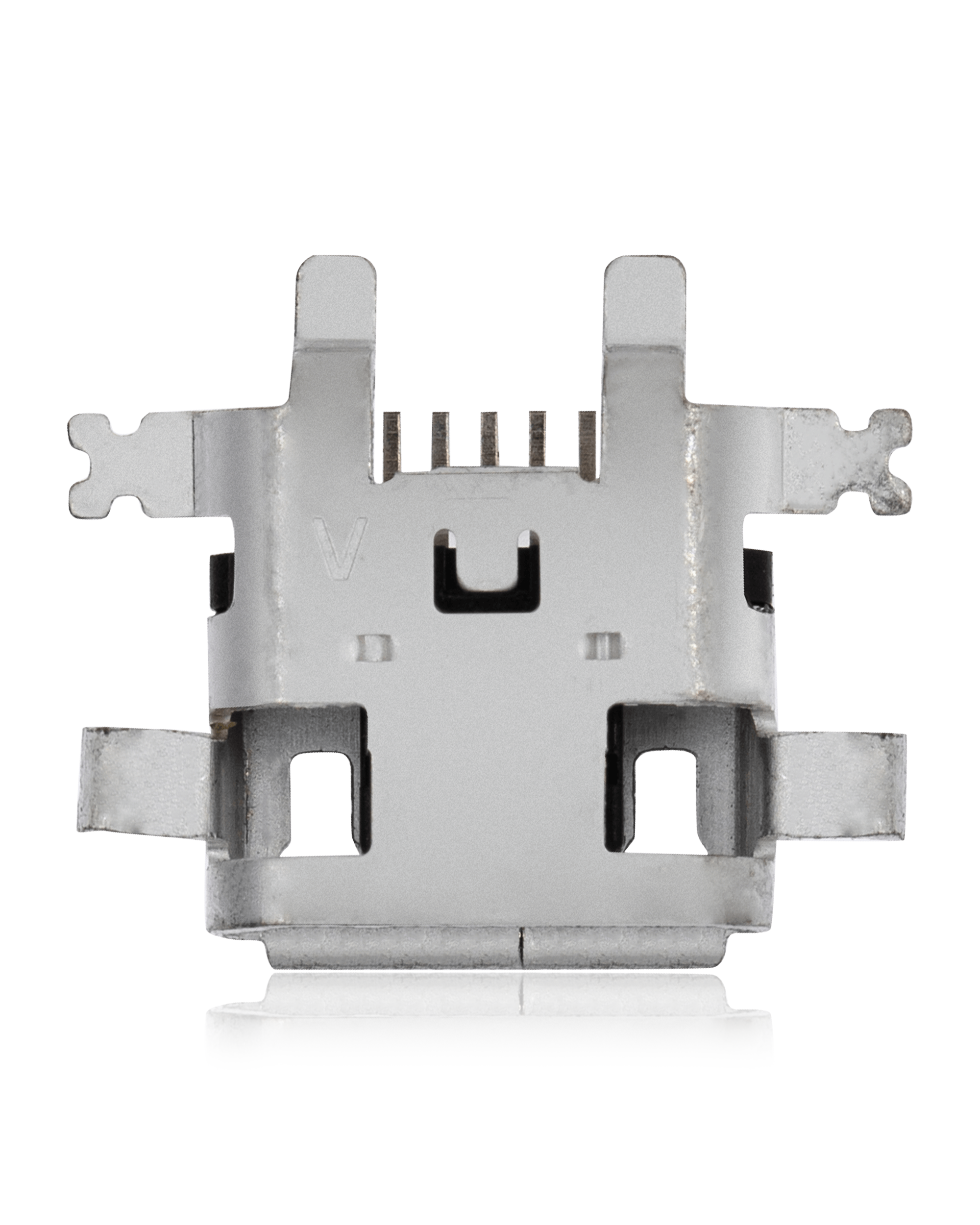 Ladebuchse Micro B, 5-Pin, 6 Ankerpunkte, zu löten (C286)