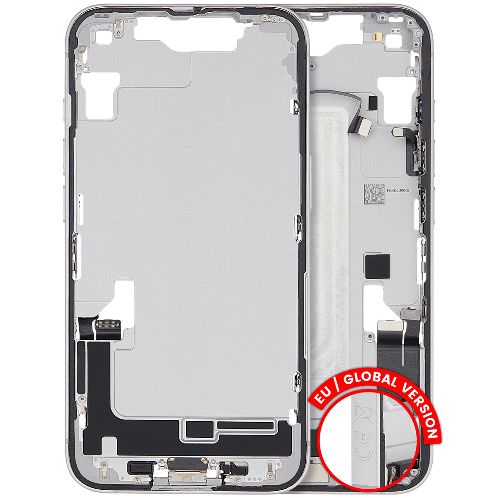 Original Apple-Ausbau B gebraucht – iPhone 16e / 17e EU / Rahmen Weiß