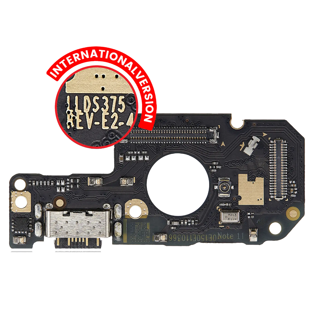 Ladebuchse mit PCB-Platine für Xiaomi Redmi Note 11 4G (Internationale Version)
