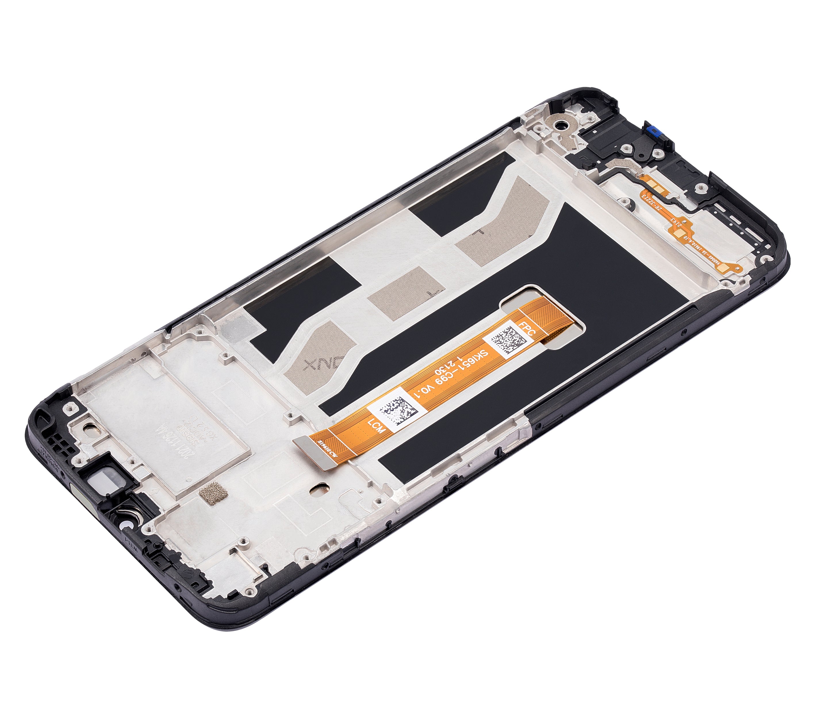 LCD-Bausatz mit Rahmen für Realme C21Y (Refurbished) (Alle Farben)