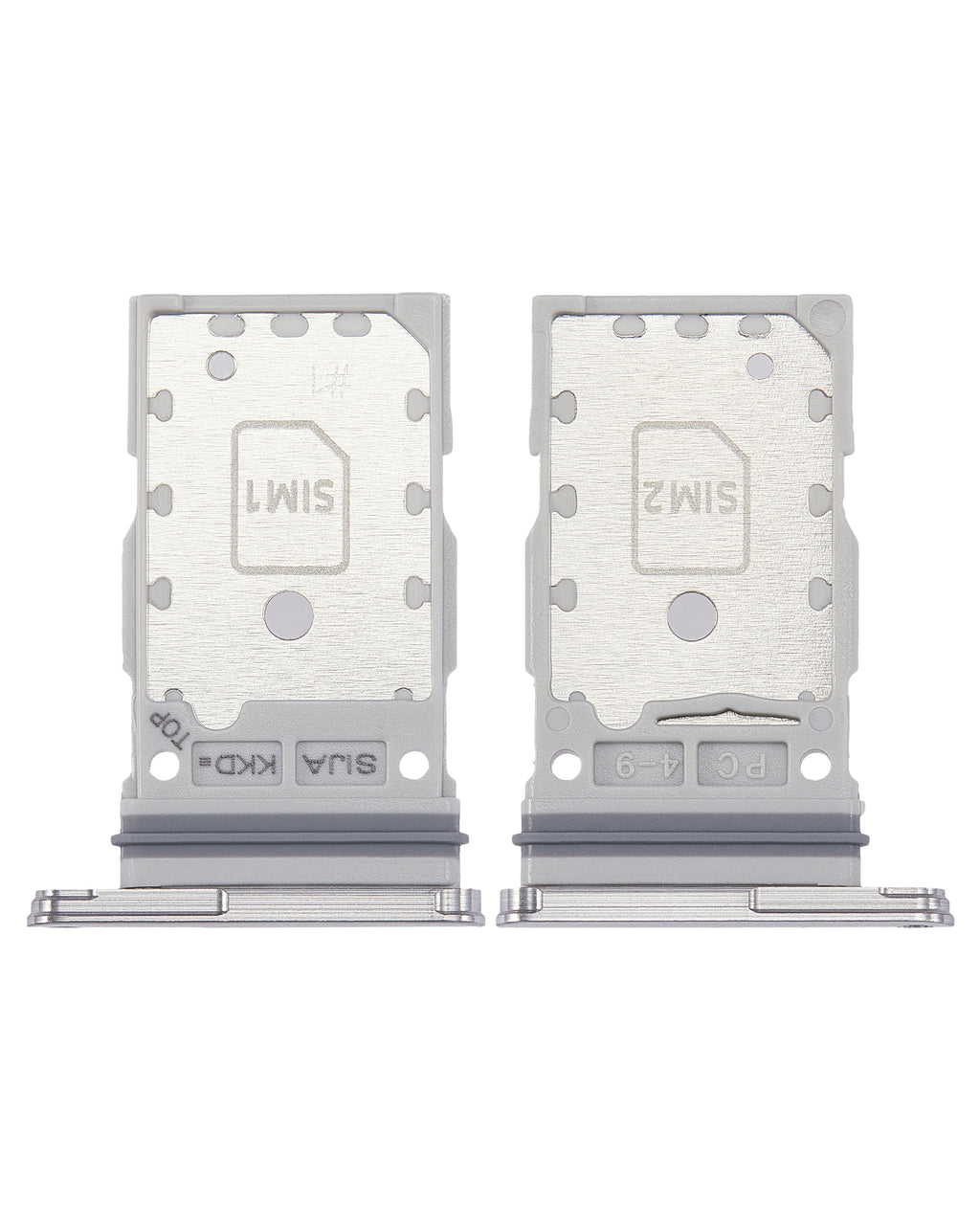 Dual-SIM-Kartenfach für Samsung Galaxy S22 / S22 Plus (Weiß)