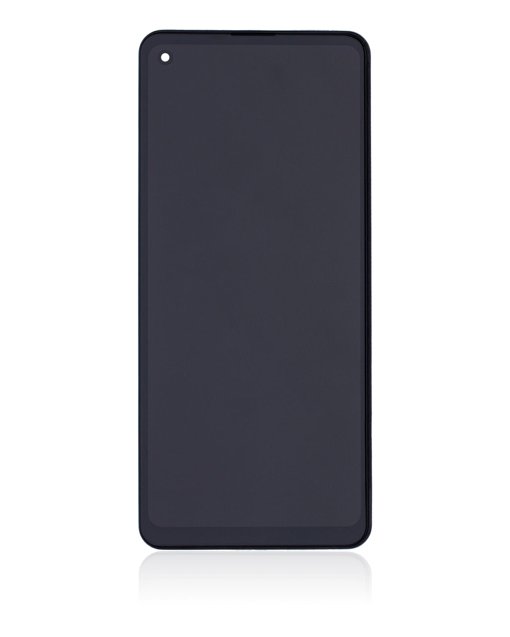 LCD-Display mit Rahmen für Samsung Galaxy A21s (A217 / 2020) (Service Pack) (Schwarz)