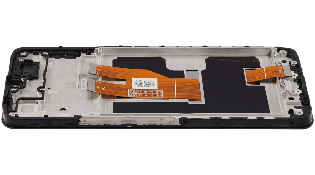 LCD-Display mit Rahmen für Vivo Y04 / Y29s (Refurbished) (Alle Farben)