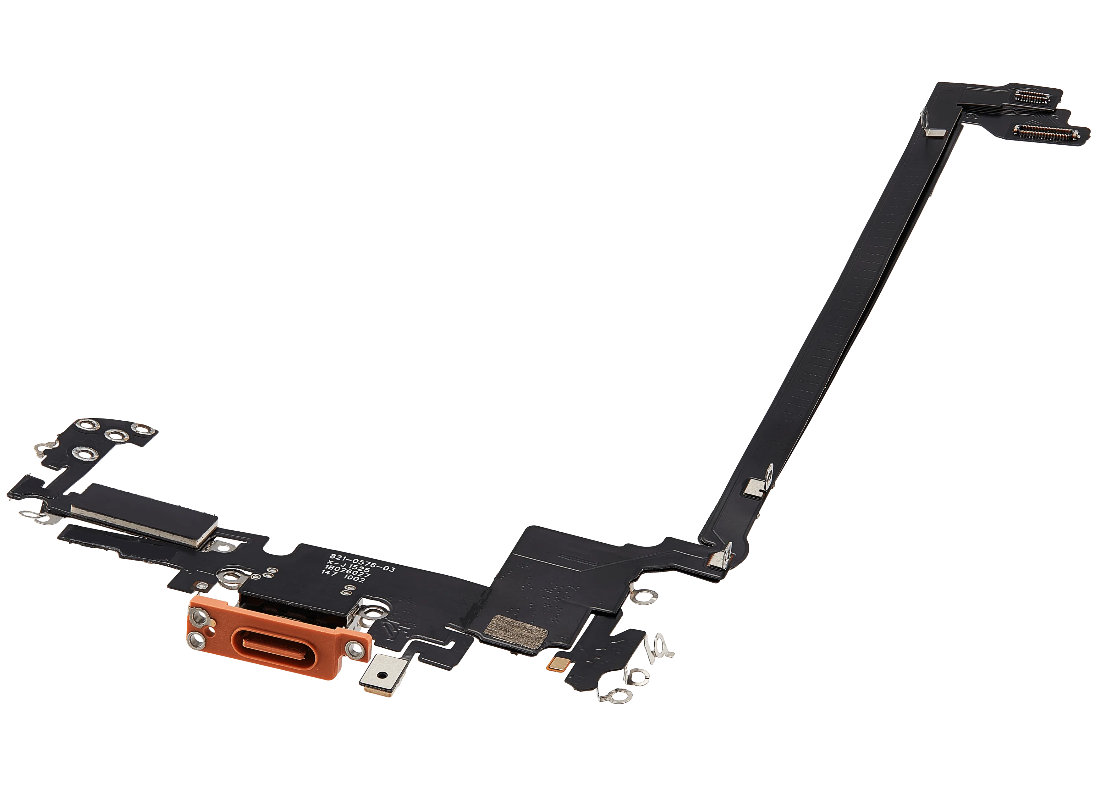 Ladebuchse Flex Cable für iPhone 17 Pro max (Aftermarket Plus) (US-Version) (Cosmic Orange)