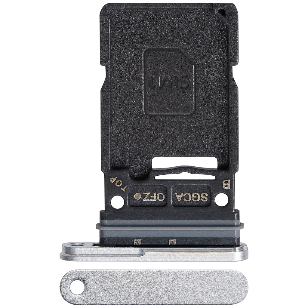 Single Sim Card Tray für Samsung Galaxy S25 FE 5G (Weiß) (Premium)