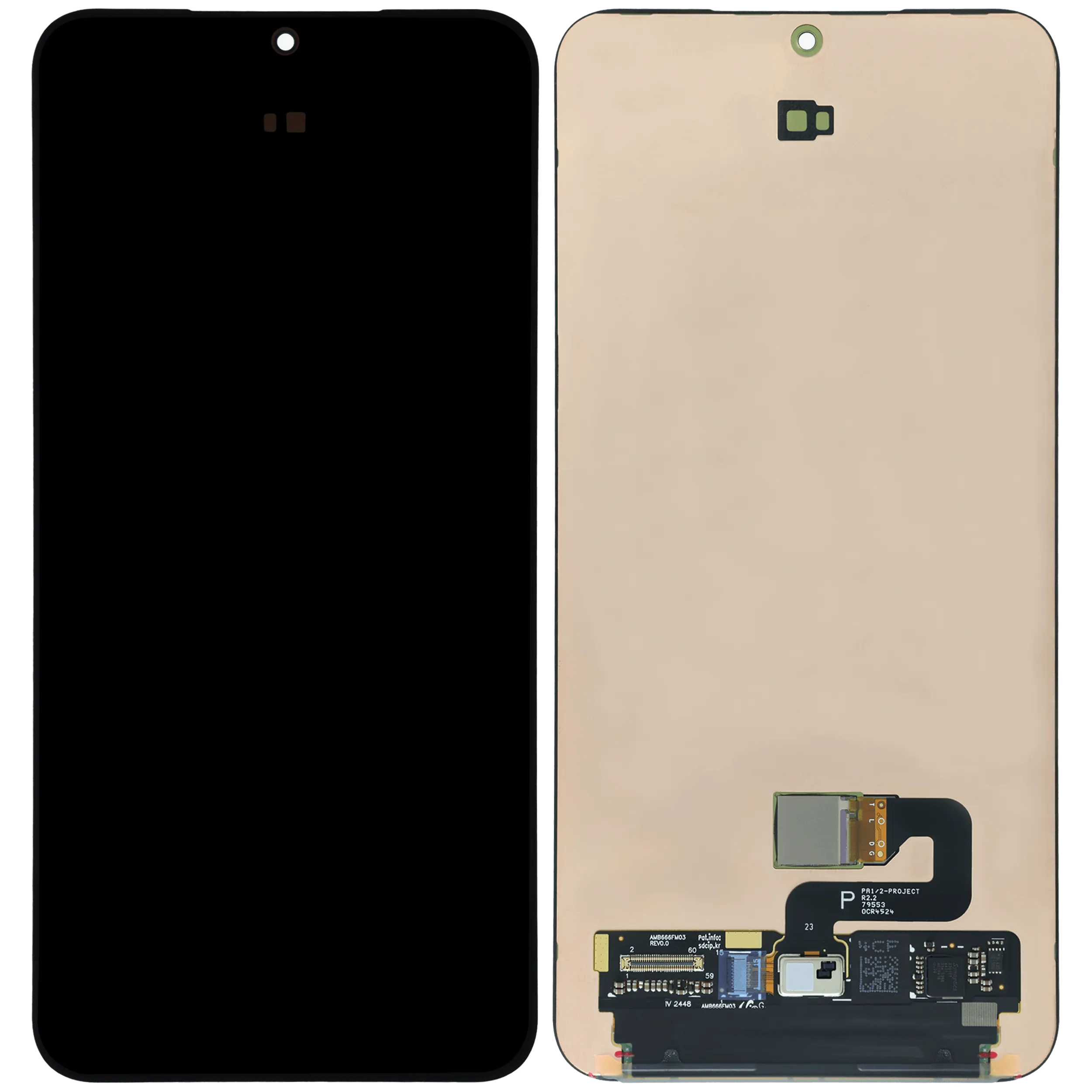 OLED-Display ohne Rahmen für Samsung Galaxy S25 Plus 5G (US & Internationale Version) (gebrauchter OEM-Ausbau, Qualität A) (Alle Farben)