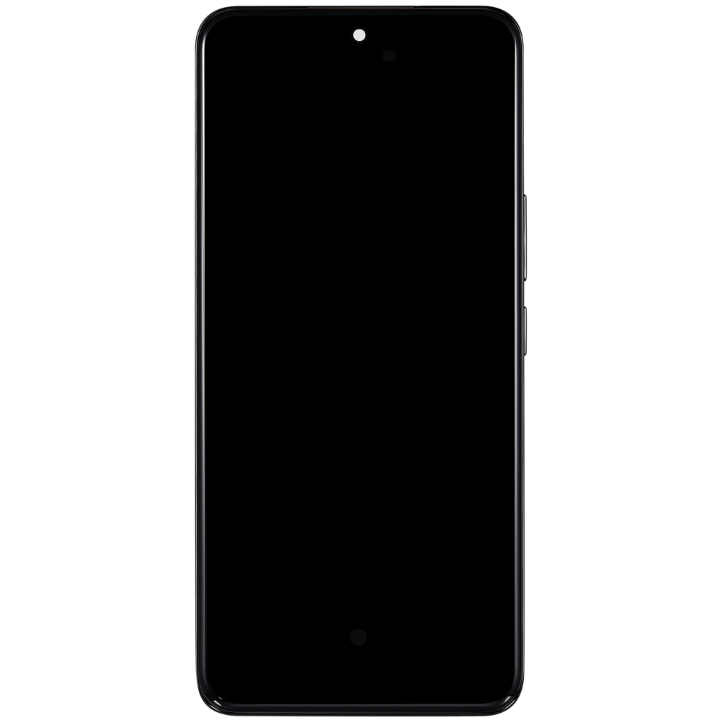 OLED-Display mit Rahmen für Honor 200 (Refurbished) (Schwarz)