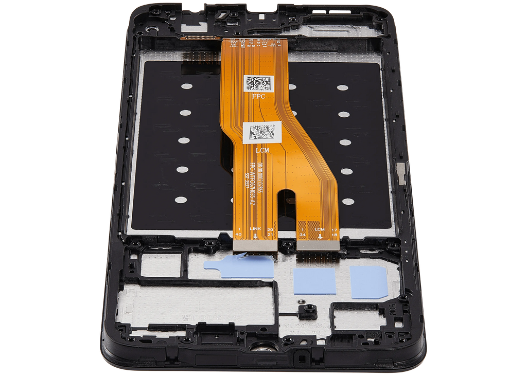 LCD-Display mit Rahmen für Honor X5C / X5C Plus / Play 10A (Refurbished) (Alle Farben)