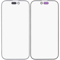2 in 1 (Glass + OCA Pre-Installed) für iPhone 16 Pro (OCA Master) (2 Pack)
