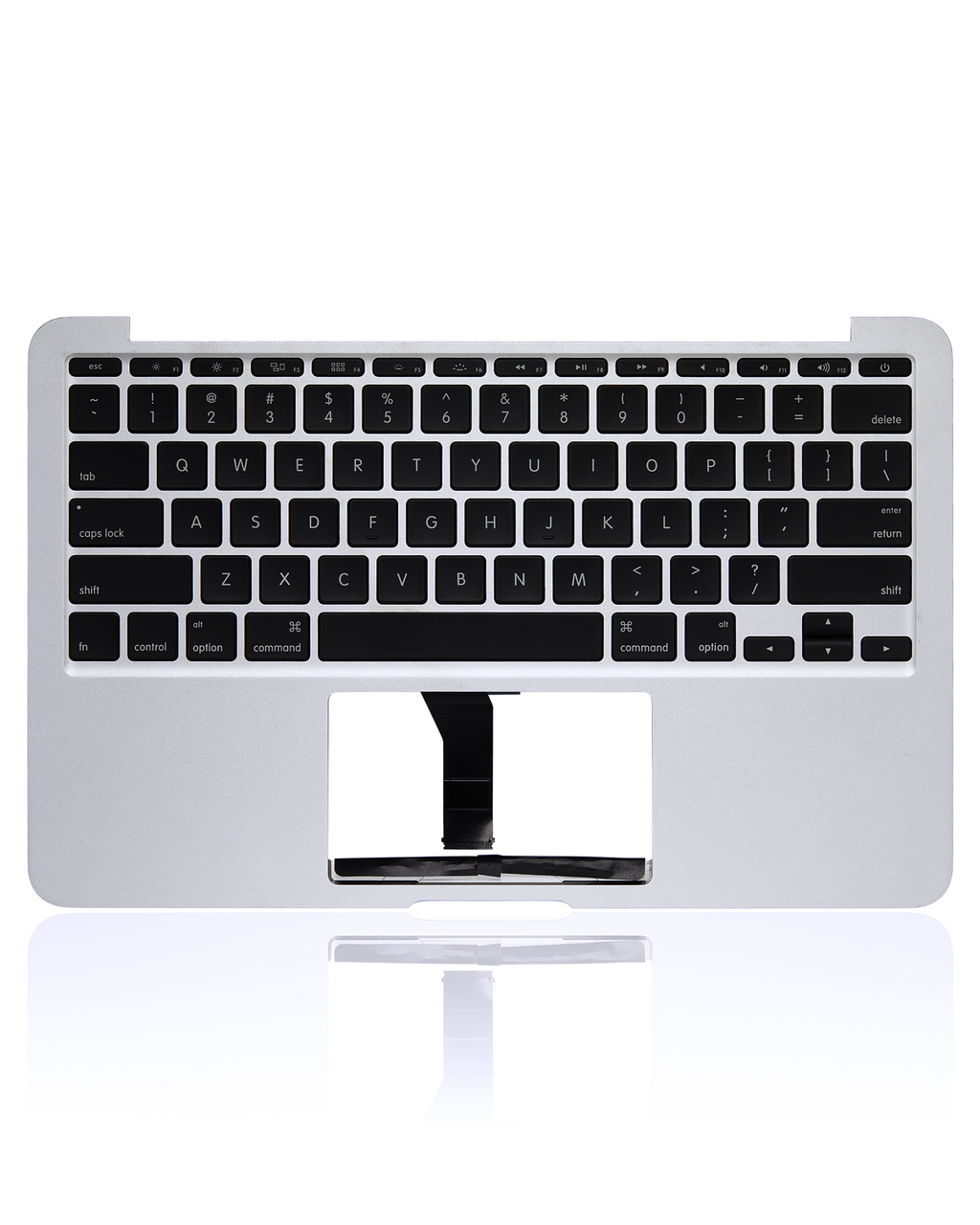 Top Case mit Keyboard (ANSI US) für MacBook Air 11" A1370 (2011) (gebrauchter OEM-Ausbau, Qualität A)